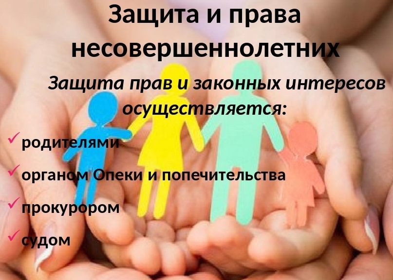 <span style="font-weight: bold;">Обеспечение защиты интересов детей, не достигших совершеннолетия</span>